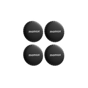 Momax Pintag 4 Pack Find My Tracker-Black