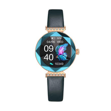 Load image into Gallery viewer, Green Lion Swarovski Smart Watch
