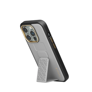 Levelo Morphix Cuero Case For 15 Pro - Grey