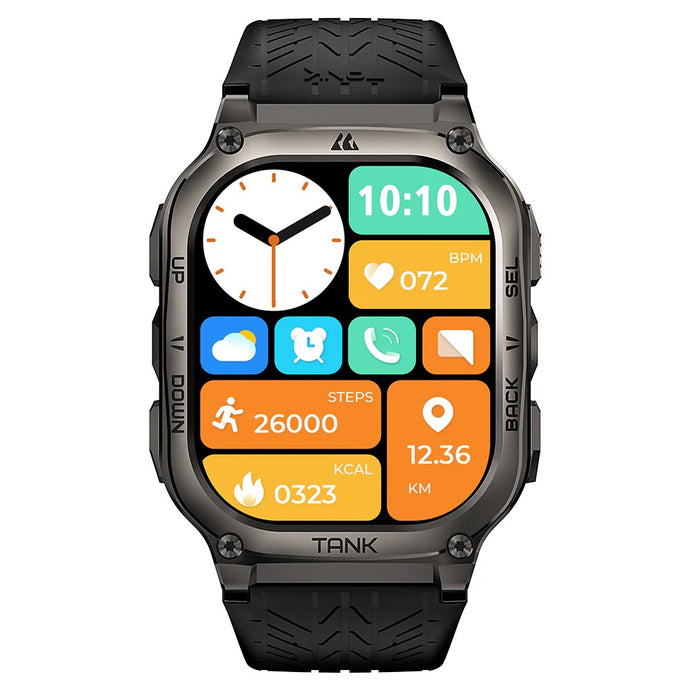 Kospet Tank M3 Smart Watch - Black