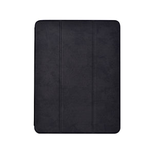 Comma Leather Case With Pencil Slot iPad 10.2 Black