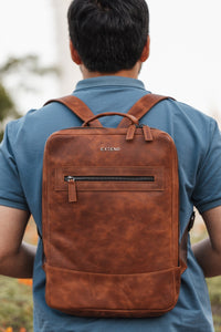 EXTEND Genuine Leather Backpack