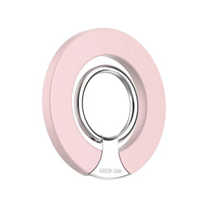 Green Magnetic Ring Buckle - Pink