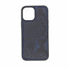 EXTEND Genuine Leather python cover SNS52B (12 pro max)(Blue)