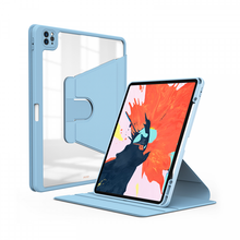 Load image into Gallery viewer, Wiwu Waltz Rotative Case For iPad 12.9&#39;&#39; - Light Blue
