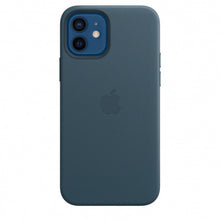 Load image into Gallery viewer, iPhone 12/12Pro Leather Case  - Blue
