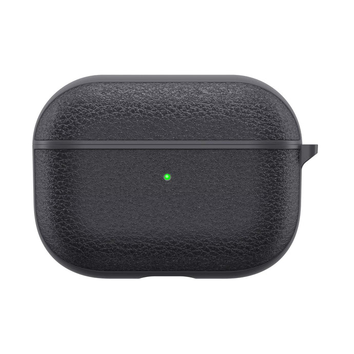 Wiwu Calfskin Genuine Leather Airpods Pro Case - Black