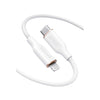 Anker PowerLine III flow USB-C With Lightning Connector 1.8m - White