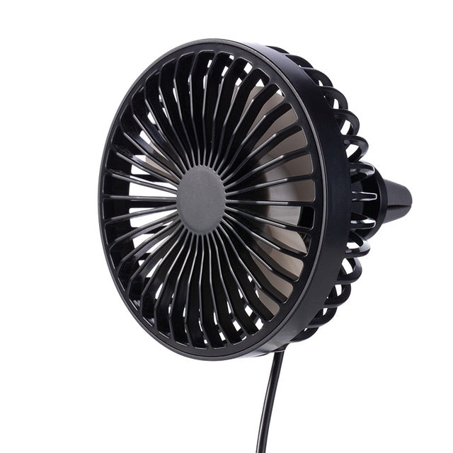 ROHS Car Fan F829-Black