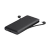 Belkin Power Bank Integrated Cables 10000mah - Black