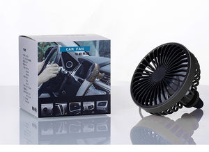 ROHS Car Fan F829-Black