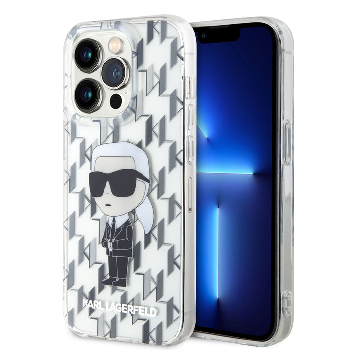 Karl Lagerfeld iPhone Case For 15 Pro - Clear