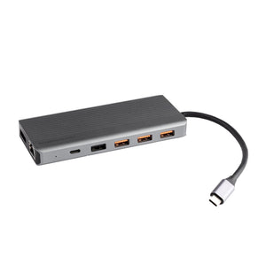 Powerology 13 IN 1 - Dual HDMI DP 4K USB-C HUB