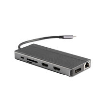 Load image into Gallery viewer, Powerology 13 IN 1 - Dual HDMI DP 4K USB-C HUB
