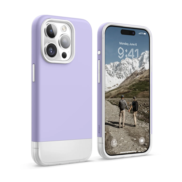 Elago Magnetic Glide Case For 15 Pro - Purple