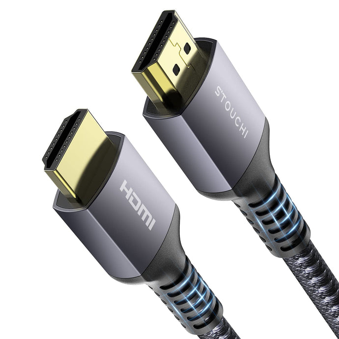 Powero Plus Visual 4K Braided HDMI Cable 5M-Gray