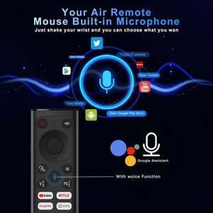 Voice Remote With Mini Keyboard