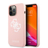 Guess Silicone Case For 13 Pro - Pink