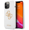 Guess Silicone Case For 13 Pro - White