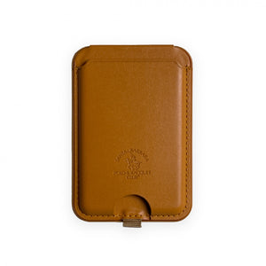 Polo Callis Magnetic Card Pocket - Brown