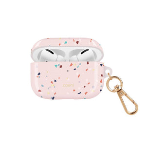 Uniq Coehl Terrazzo Case For Airpods Pro-Blush Pink