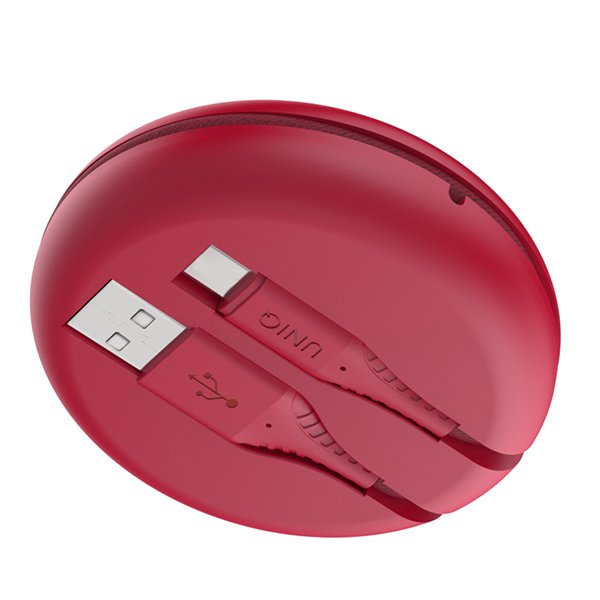 Uniq HALO USB-A to USB-C Cable 1.2m - Red