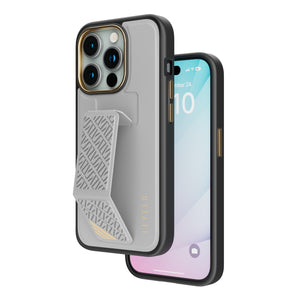 Levelo Morphix Cuero Case For 15 Pro - Grey