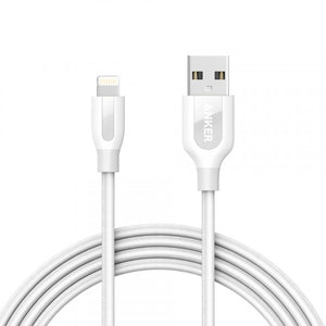 Anker PowerLine 0.9m lightning - White