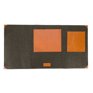 EXTEND Genuine Leather Desk Pad-Dark Green