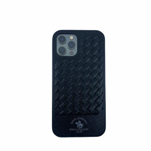 Santa Polo iPhone Case 12 Promax - Black