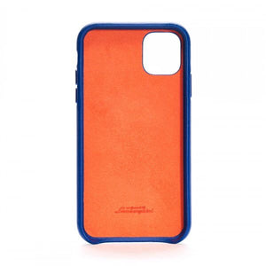 Lamborghini Leather Case For 12/12 Pro - Blue