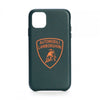 Lamborghini Leather Case For 12/12 Pro - Dark green