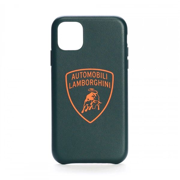 Lamborghini Leather Case For 12/12 Pro - Dark green