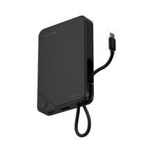 Load image into Gallery viewer, Momax 1-Power X Battery Pack (10000mAh) With Built-in USB-C Cable-Black
