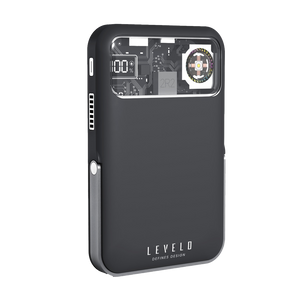 Levelo Osaka Portable 10000mAh Power Bank-Dark Gray