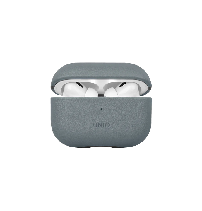 Uniq Lyden Leather Case For Airpods Pro 2 - Washed Blue/Black