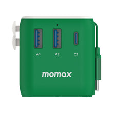 Load image into Gallery viewer, Momax 1-World AC Travel Adapter 3 Port
