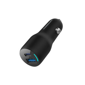 Powerology Dual Port Car Charger PD 35W