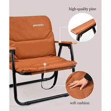 Load image into Gallery viewer, Porodo Outdoor Folding Cushioned Chair
