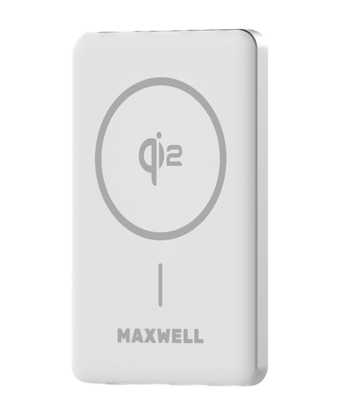 Maxwell MAXGO 10000mAh Ultra Slim Magsafe Power Bank-Silver