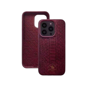 Polo Knight Case For 14 Pro - Red