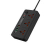 Porodo Multi-Port Power Hub - Black