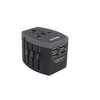 Porodo Universal Travel Adapter 3.4A (Black)