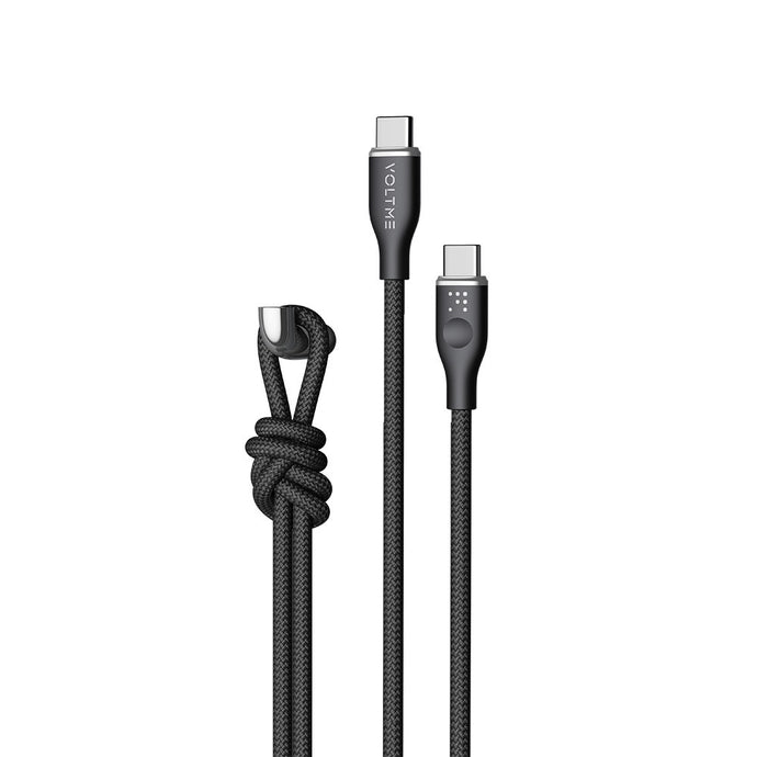 Voltme Powerlink Rugg Nylon USB-C to USB-C Cable 5A / 1M 100W