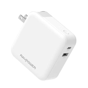 Portable & Wall Charger 2-in-1 5000mAh (White) ||Code:40901