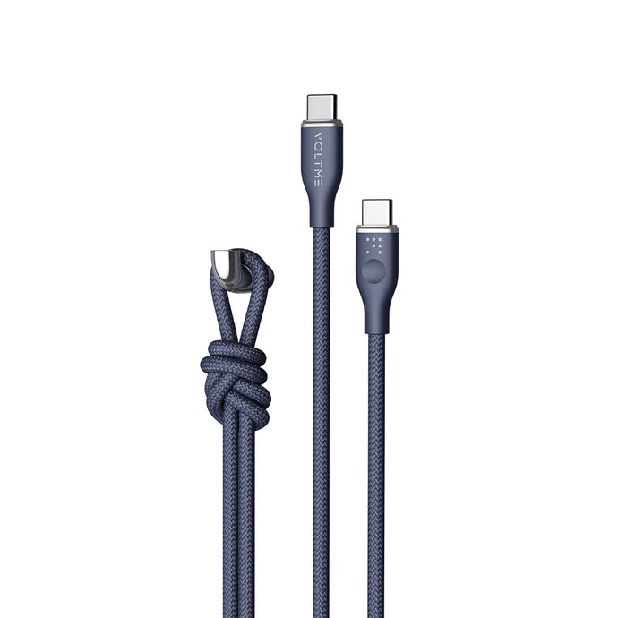 Voltme Powerlink Rugg Nylon USB-C to USB-C Cable 5A / 1.8M 100W