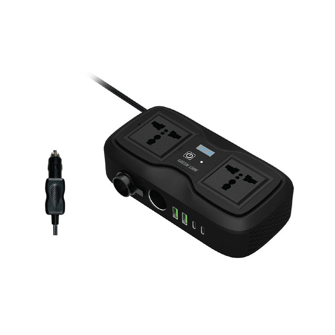 Green Lion GC-233 Power Inverter-Black