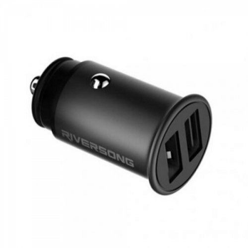 Riversong Safari P2 Super Mini Car Charger - Black