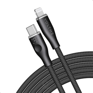 Voltme Powerlink Nylon USB-C to Lightning Cable 2M