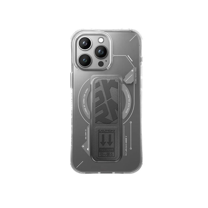 Skinarma Helio Gripstand Case For 15 Pro - Grey